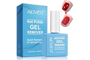 NIFEISHI Nagellackentferner, Magic Nagellackentferner Für Gelnägel, Gelnägel Shellac Entferner Für Nail Art, Der Das Infiltrierende Gelöl Einfach Und Schnell Entfernt, Schadet Dem Nagel Nicht, 15ml