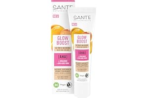 ‎SANTE NATURKOSMETIK SANTE Naturkosmetik Glow Boost Getönte BB Creme - 30 ml - Gesichtspflege mit Glow-Effekt - strahlend frischer Teint - für alle Hauttypen - vegan & dermatologisch getestet