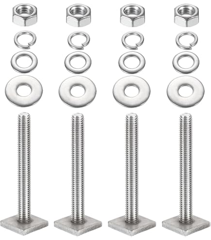 T-sleuf bouten M6 x 50 mm voor T-track A en B, 10 stuks