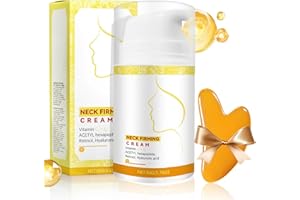 SHOPPGO Crema Collo e Decollete Effetto Lifting, Rassodante Collo e Mento, crema Rassodante collos, crema collo rassodante Lifting, Include Pietra Gua Sha, Riduce le Linee Sottili E Idrata in Profondità-50g