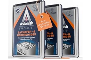 Astonish Nettoyant Fours Set | Et Cuisinières Nettoie Fours, Plaques À Induction Grill & De Cuisson , 3 Pièces Lot