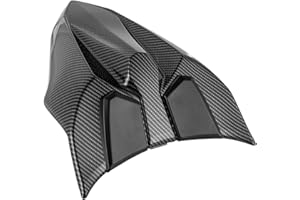 LORABABER Motorrad Soziusabdeckung Sitzkappe Verkleidung für NINJA650 Ninja 650 Z650 2017-2025 2021 2022 2023 2024 Heckabdeckung Rücksitzbezug (Kohlefaser-Look)