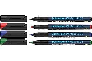 Schneider P112494 Astuccio 4 Marcatori OHP Permanenti EF