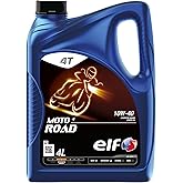 Elf Moto 4T Road 10W40 Motorcycle Oil 4 Stroke Engine Oil 4L