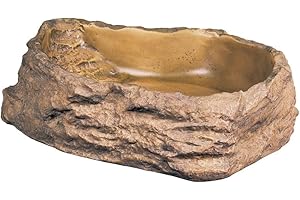 Exo Terra Water Dish, Wasserschale, Wassernapf, im Felsdekor, fuer Terrarien, gross