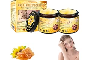 YESTREE VLSVLS Bienengift Hautregenerationscreme, Professionelle Bienengift Therapie Creme, VLSVLS Bienengift Creme, Bienengiftsalbe, Bienengiftcreme für alle Hauttypen (2 Stück）