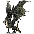 WizKids D&D: Icons of The Realms Premium Figure: Adult Black Dragon | Figure