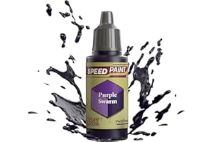 The Army Painter Speedpaint Purple Swarm 2.0, Single Modellbau Acrylfarbe 18ml Einschichtige Lackierlösung Für Fantasy Tabletop Miniatures Like Warhammer 40k Figuren und DnD Miniatures