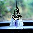 MH VILLA Acrylic Adiyogi Car Hanging,Dream Catcher For Car,Car Mirror Hanging Accessories,Car Hanging Accessories Interior,Adiyogi Hanging For Car,Car Decoration Accessories - Adiyogi - 1Pcs,Black