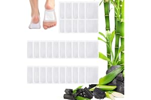 TARSWESI 30 Stück Detox Fußpflaster Entgiftung, Entgiftungspflaster Füße, Natürliche Deep Cleansing Foot Pads für Füße, Detox Pflaster zur Stressreduktion Tiefschlaf und Verbesserung des Schlafs