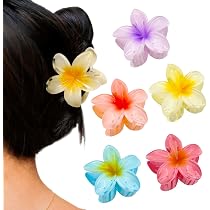 Haarspangen Mit Blume – Rutschfester Halt Für Mitteldickes Haar, Satin & Metall (2 Stück, Schwarz + Rot)