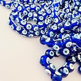Benim Marifetlerim - Delikli Mavi Nazar Boncuğu 8 mm 10 Gram