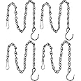 Tim Tim Agro Hanging Chain for Hanging Bird Feeders, Birdbaths, Planters and Lanterns, 4 Pack