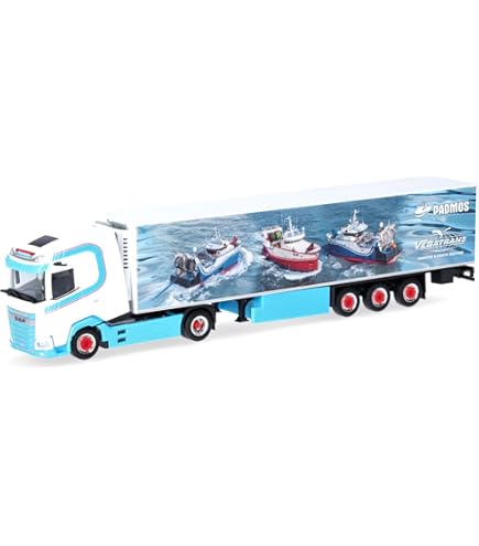 Herpa 315289 - 1:87 Volvo FH 16 Gl. XL 2020 Zugmaschine mit Lampenbüg, 19,51