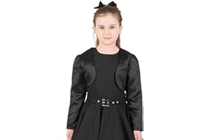 BlackButterfly Enfants Satin Manche Longue Boléro Filles