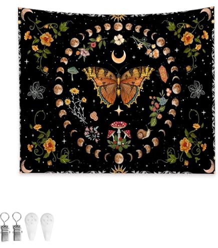 Tapisserie Viking F-FUN SOUL 203x152 Cm – Motif Guerrier Nordique, Décor Murale Pour Salon Ou Chambre