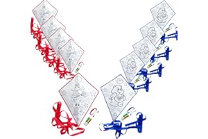 Bea's Party Set de 20 ó 10 Cometas para Pintar Cometas para niños Regalos para Colorear Detalles cumpleaños niños Invitados Boda Detalles comunion para Invitados Bautizo