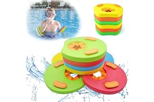 Schwimmflügel Kinder Schwimmscheiben Set, SOARFLY 8 Stück Schwimmhilfe für Kinder, Schwimmflügel zum Schwimmen Lernen, Geeignet für Kinder im Alter von 3-7 Jahren
