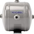 VUYOMUA Carbon Steel High Pressure Mini Small Portable Air Tank Air Reservoir Storage Tank (3LB-CG)