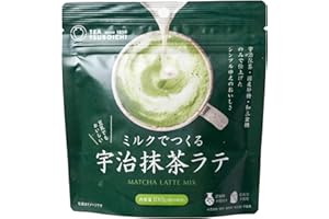CAPACITEA Tsuboshi Seicha Honpo Uji Matcha Latte Made with Milk, 3.5 oz (100 g)