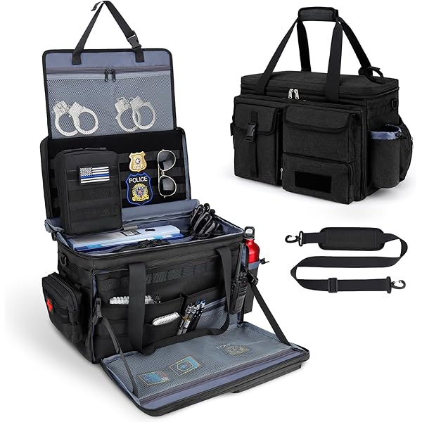 Passenger Seat Organizer Tactical Patrol Ready 40 Liter Bag