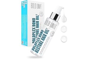 BOLD UNIQ Boldplex 7 Hair Oil for Dry & Damaged Hair - Adds Shine, Strengthens, Smooths Split Ends & Frizz, Moisturises & Nourishes. Weightless Hair Treatment Oil For Curly, Frizzy & Coarse Hair - 100ml