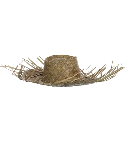 Chapeau De Paille Pour Femme - Style Été Avec Ruban Noir & Broderie Ananas, Taille Unique, Léger Et Respirant - 6