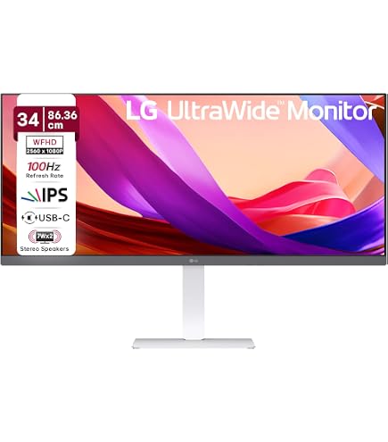 LG 34WQ500-B - 34 inch 21:9 UltraWide Full HD (2560 x 1080