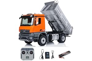 TOUCAN RC HOBBY Kabolite 1/14 5701 Camion Ribaltabile 4x4 Suono Luce Arancione