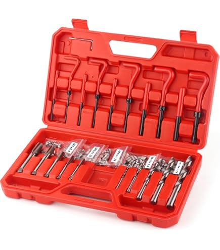 Kit Réparation Filetage SAE 150 Pièces Avec Forets HSS - Neuf
