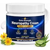 Neuropathy Cream - Fast Relief for Nervous Pain, Tingling &amp; Numbness - For Feet, Joints, Muscles, Back, Knees, Neck &amp; Shoulde