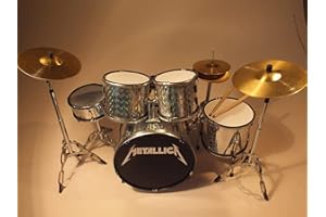 ROCK GUITAR MINIATURES RGM347 Lars Ulrich Metallica Miniaturschlagzeug