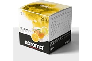 CAFFÈ KAROMA Karoma® capsule compatibili con Nescafè Dolce Gusto (16, Tè al Limone)