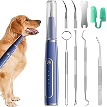 Nettoyeur Dentaire Ultrasons Pour Chien/chat - 5 Modes, Rechargeable USB, étanche IPX6, Contre Tartre Et Mauvaise Haleine