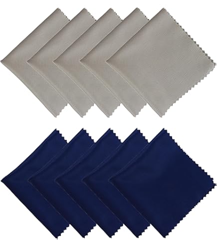 Panni In Microfibra Per Occhiali - 14 Pezzi, 15x18cm, Per Pulizia Lenti E Schermi - Foto 4