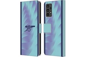 Head Case Designs Officially Licensed Arsenal FC Third 2024/25 Kit Leather Wallet Case Compatible With Samsung Galaxy A13 (2022)