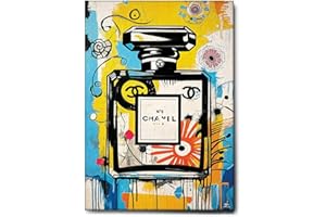 Giallobus - Quadro - 87 - Parfume CC - Tela Canvas Telaio Standard - 70x100 - Pronto da Appendere - Quadri Moderni per la casa