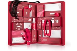 LOVEBOXXX EasyToys Calendario de Adviento Erótico Naughty & Nice 2023 - Calendario de Adviento para Adultos con 24 Juguetes sexuales para todos, un juguete sexual diferente para cada día