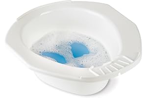 HOMECRAFT Przenośna deska sedesowa do bidetu, higieniczne mycie intymne dla mężczyzn i kobiet, nieelektryczna muszla klozetowa, standardowy rozmiar