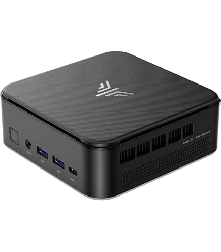NiPoGi Mini PC AMD Ryzen 7 5800U 32GB DDR4 512GB SSD Mini Desktop