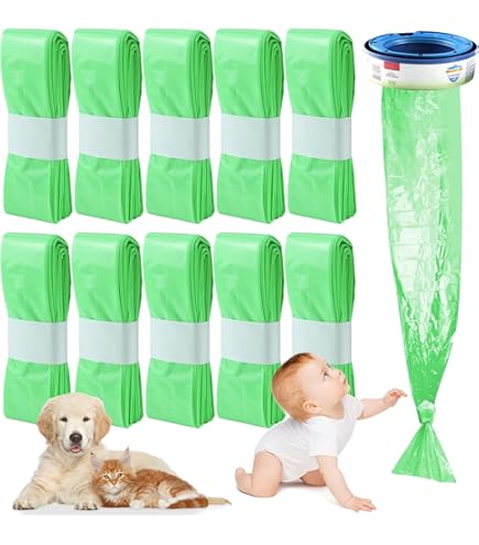 Ricarica Sacchetti Secchio Pannolini 4.5M - 6 Cassette Compatibili Con Tommee Tippee, LitterLocker - Foto 6