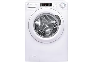 Candy Smart Pro Inverter CSOW4966TWM1-S, Lavasciuga a carica frontale, 9+6 KG, Classe A, 1400 giri, 76 dB, Cicli Rapidi, 17 programmi, Bianco, AxLxP 85x60x58 cm
