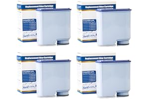 BIHARNT 4 Pack CA6903 filtres à eau compatibles avec les machines à café Philips Saeco Aquaclean