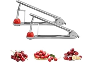 YEJAHY 2 pezzo di snocciolatore di ciliegia, snocciolatore di ciliegia, snocciolatore di prugna, per rimuovere rapidamente i noccioli di frutta