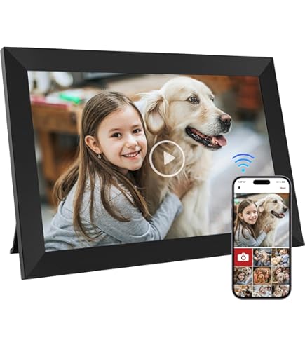Praktica 10" Digital Photo Frame 1280 X 800 With Wi-Fi And Frameo
