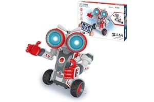 Xtrem Bots - Sam | Toy Robot | Programowalny Robot Dzieci 200 Akcji I Budowlanych | Zabawki dla dzieci 8 lat Lub Starsze | Robot dla dzieci z bezpłatną aplikacją