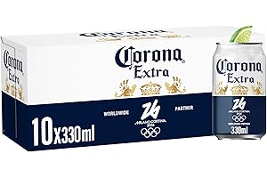 Corona Extra Beer, 10 x 330ml Cans