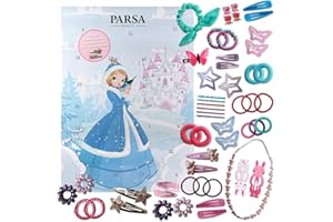Pelo joyas/Cabello Accesorios de calendario de Adviento 2020 para niñas de PARSA Beauty