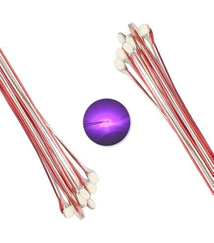 80 LED UV 5mm - Diodi Viola Luce Ultravioletta, Per Progetti DIY, Scientifici E Decorativi - Foto 7