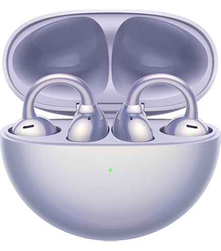 イヤホン HUAWEI Free Clip | Purple color HUAWEI FreeClip, Innovative Clip Design, Intensive Open-Ear